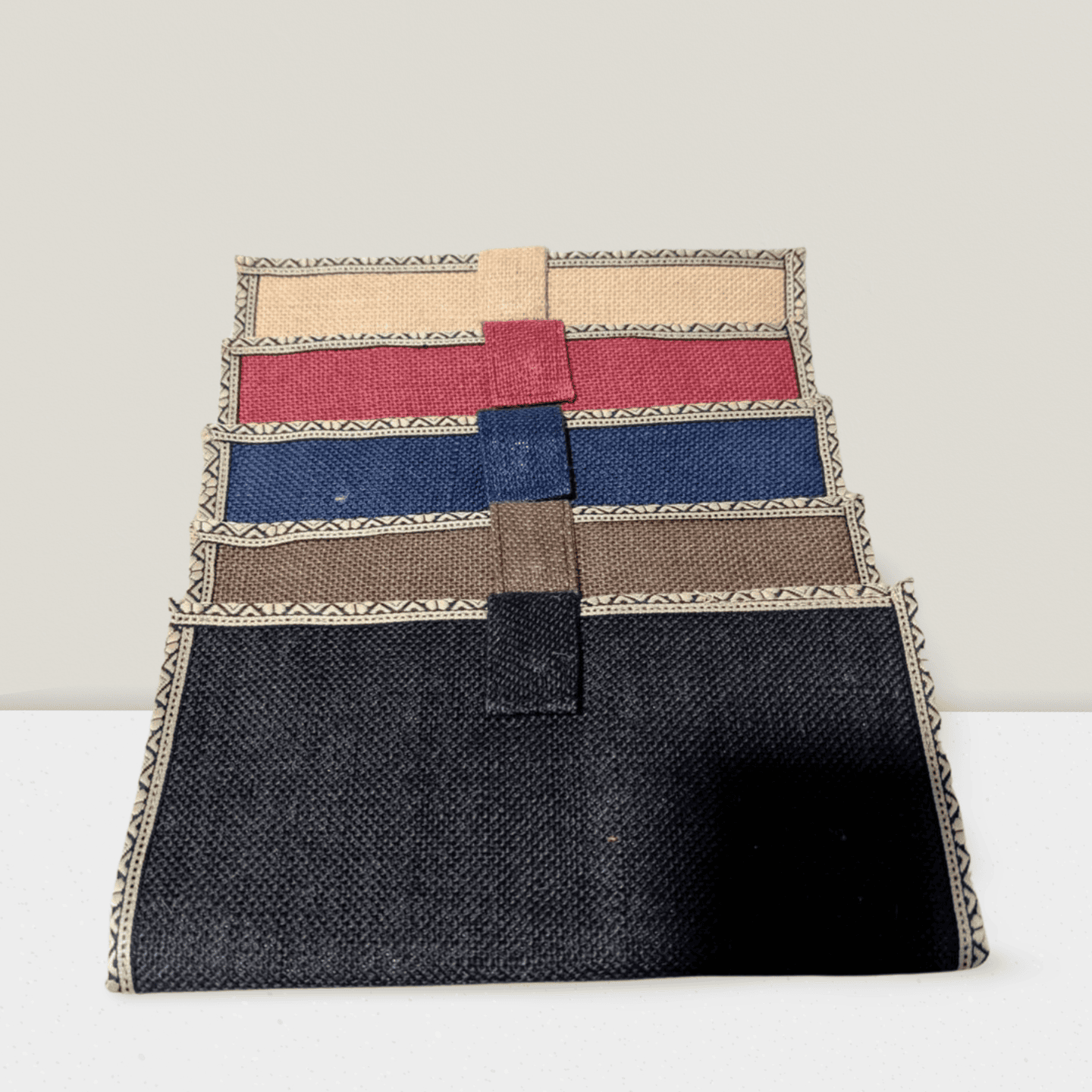 Jute Passport holder