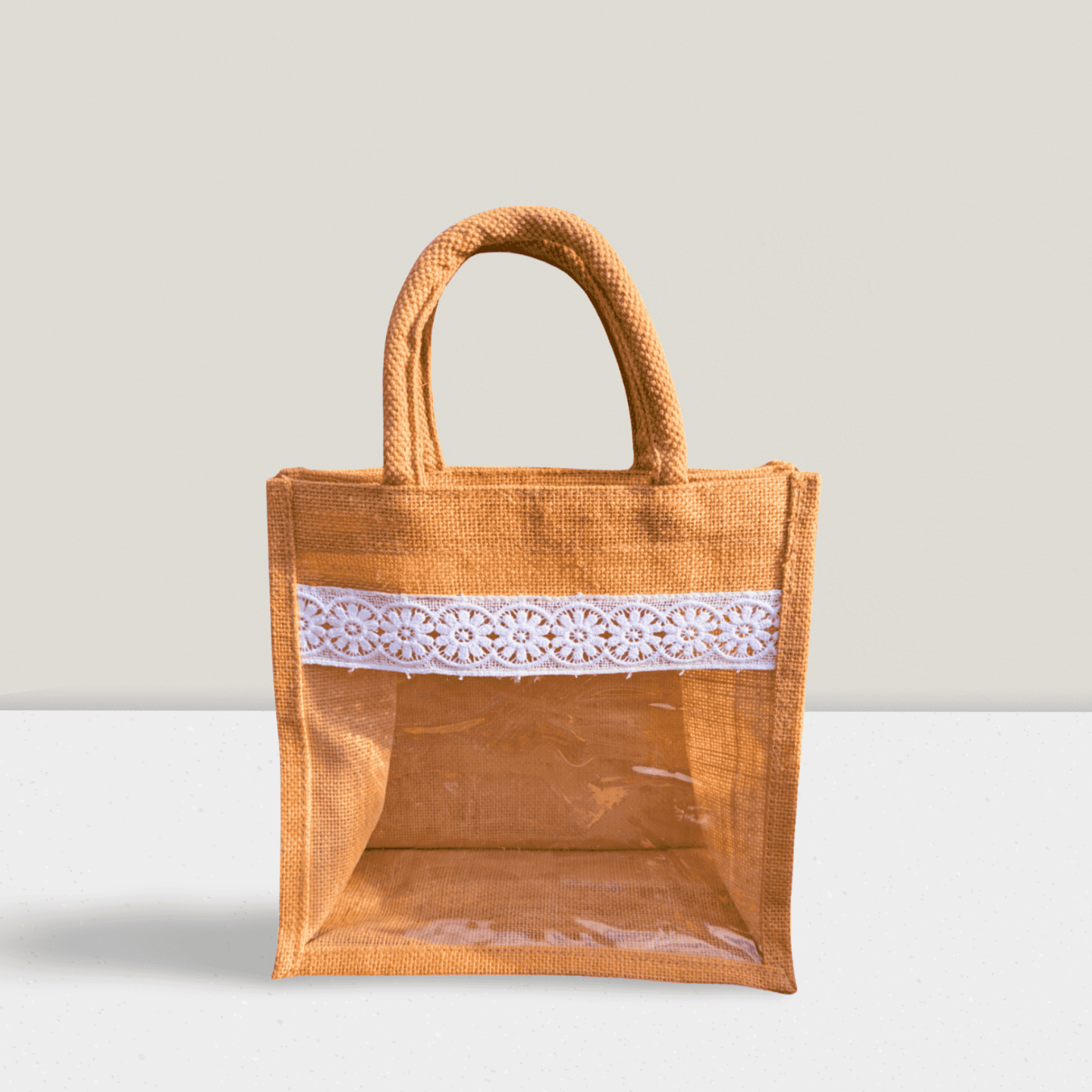 Jute Jam bottle bag